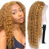 Hxxcoup Women's Real Hair Wig, 13 x 4 Lace Human