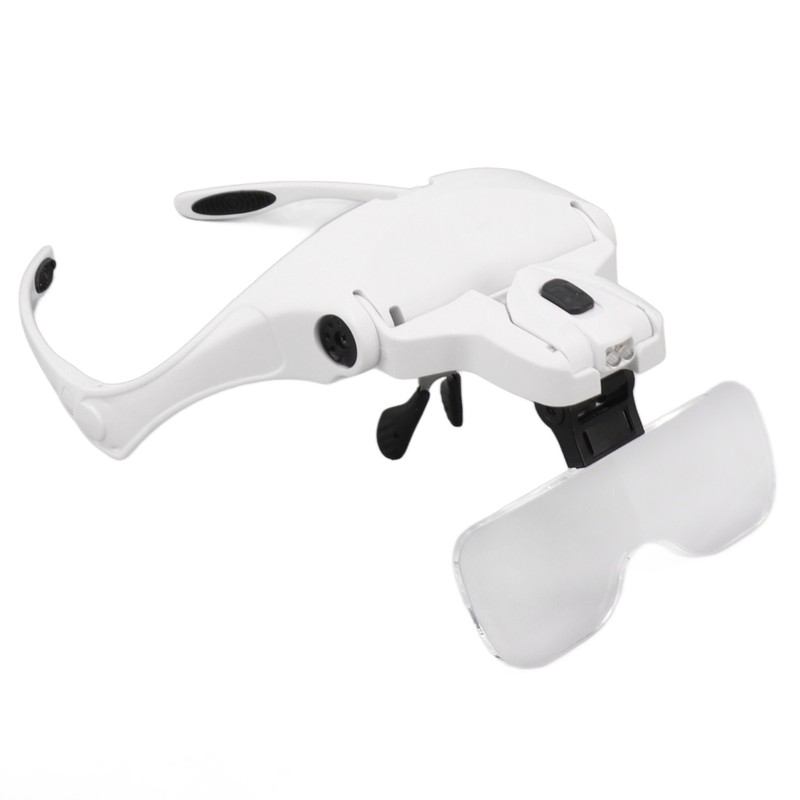 Headband Magnifier Hands Free 1X 1.5X 2X 2.5X 3 .5X