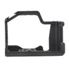 Black Aluminium Alloy Photography Shooting Vlog Camera Cage with Cold