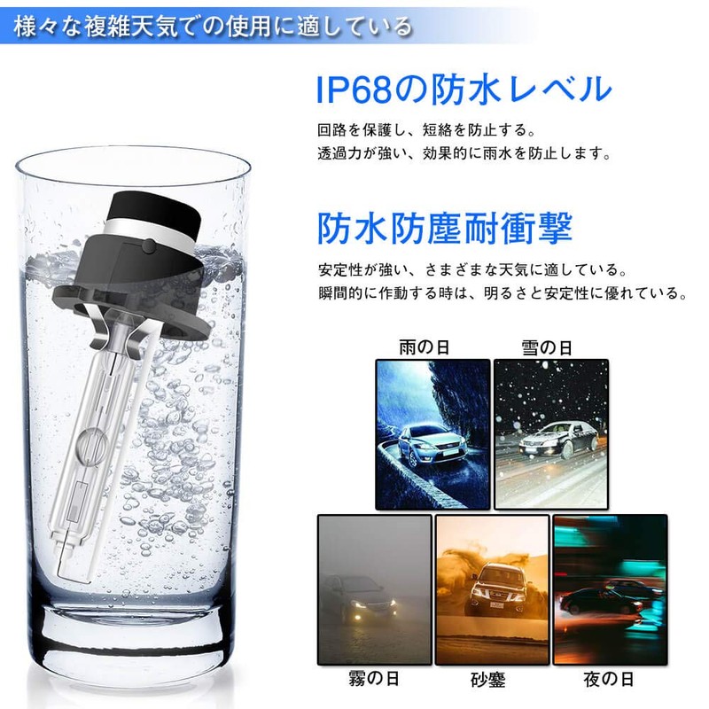 D4S HID Bulb 6500K 35W Genuine Replacement Vehicle Inspection Compatible