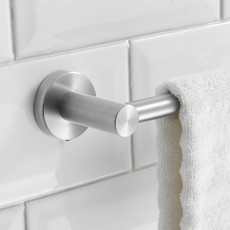BESy Adjustable 15 to 26 Inch Single Bath Towel Bar