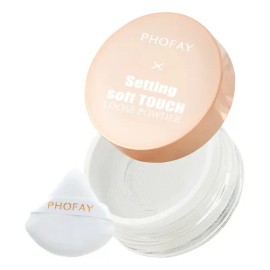 Phofay Base Maquillaje Polvo Matte Fijator Beige Pink 10g
