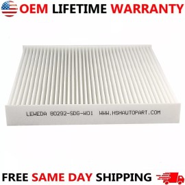 Geartronics For HONDA ACCORD CABIN AIR FILTER Acura Civic CRV Odyssey C35519