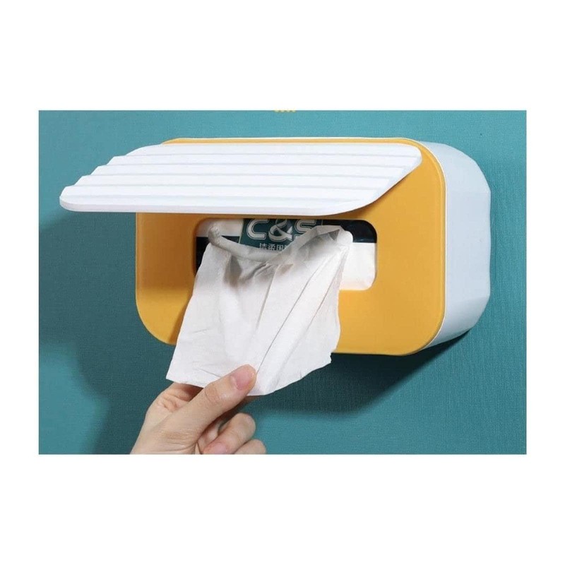 Cat Prank Prevention Tissue Case with Lid for Cat Countermeasure
