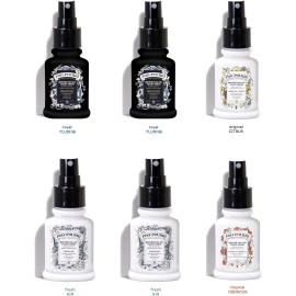 Poo-Pourri 6 Pack Set, Before You Go Toilet Spray, Assorted 3 Scents