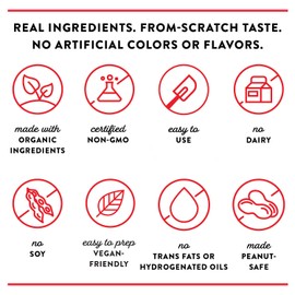 Miss Jones Baking Organic Cookie Mix, Non-GMO, Vegan-Friendly, Packed with Morsels: Sea Salt Chocolate Chip (Pack of 2)