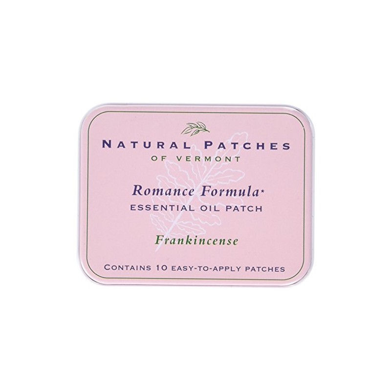 Natural Patches of Vermont Romance Formula Essential Oil Body Patches,