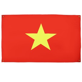 AZ FLAG Vietnam Flag 5ft x 3ft with 4 Eyelets Vietnamese Gazebo Balcony Wall