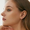 LOVME Earrings Studs Set for Women Men, Hypoallergenic 316L Stainless