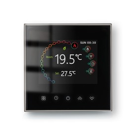 MelkiSmart Wi-Fi Thermostat – 2002 Series Programmable Touchscreen Thermostat Suitable for Water/Electricity/Gas Systems – Compatible with Alexa,Google Home,IFTTT