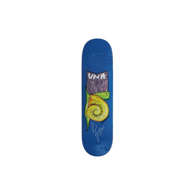 Krooked UNA Flame Snail Skateboard Deck - 8.25"