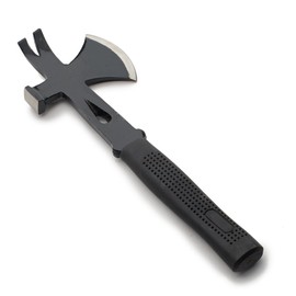Kings County Tools Indestructible 4-in-1 Box Hatchet | Hatchet, Hammer, Nail Remover and Pry Bar Multitool | 13-Inch Length, 3-1/2" Blade Width