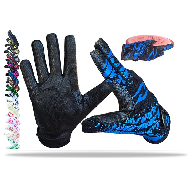 Disc Golf Gloves Ultimate Frisbee - Gripz Grip Palm Friction