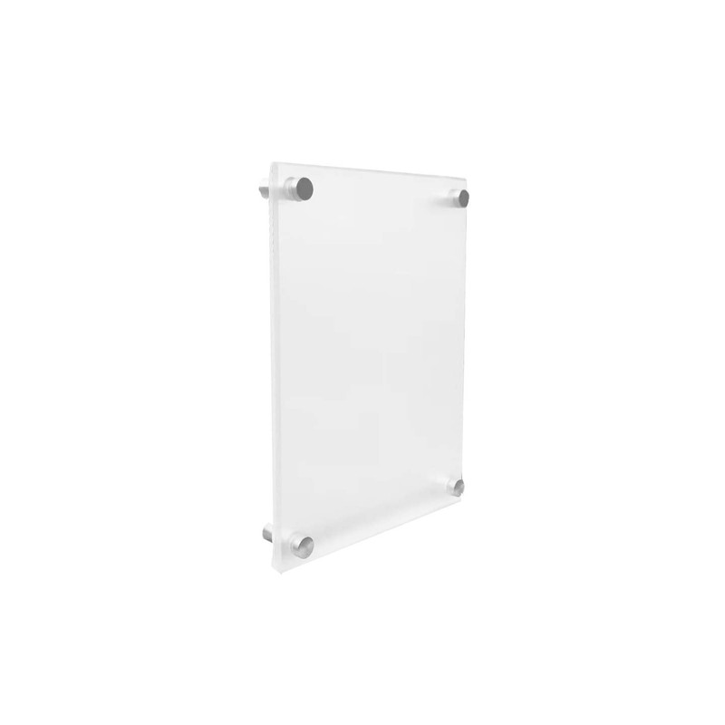 Missartist 8x10 Wall Mount Acrylic Picture Frame Double Panel Floating