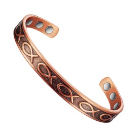 YINOX Pure Copper Magnetic Therapy Arthritis Bracelet for Men, Effectively Relieve Arthritis and Carpal Tunnel Pain, Magnetic Therapy Has A Light Effect On Lymphatic Drainage
