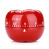 Kitchen Timer, Tomato Shaped Mechanical 60 Minutes, Countdown Timer Kitchen