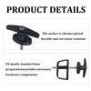 PDETVEO T-Handle Door Lock Set with 2 Security Keys, Heavy-Duty