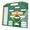 Baseball Coaching Board Professional Double Sided Reusable Dry Erase Baseball