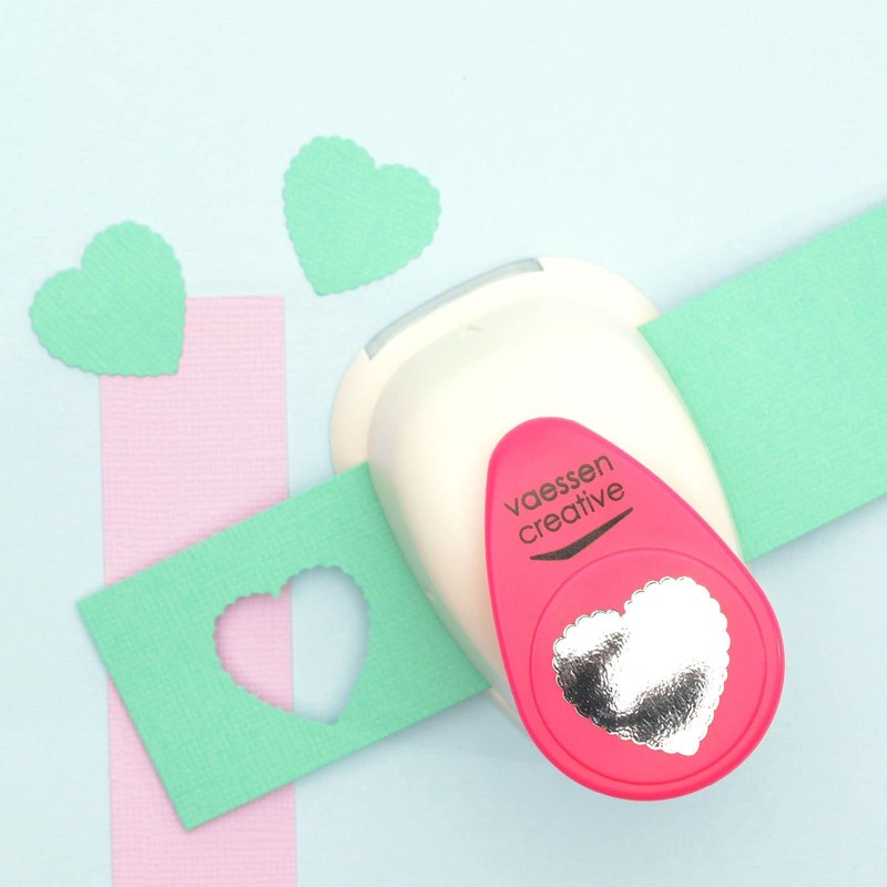 Vaessen Creative Craft Paper Punch - Heart - 2,2 x