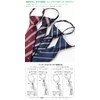 M.H.A.style 30313 Children's Necktie, One-Touch (Easy to Wear), Formal Necktie,