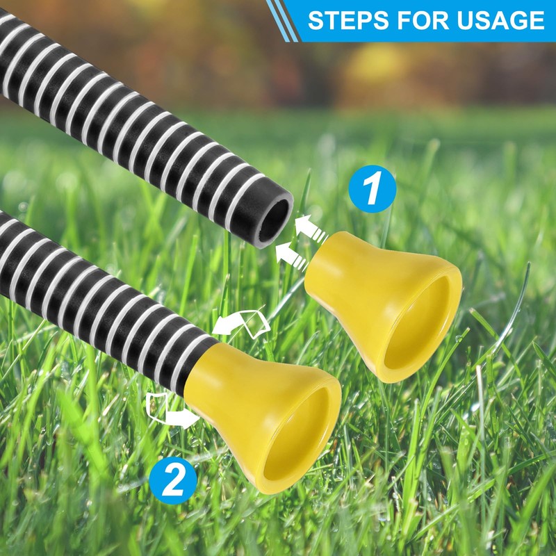 PATIKIL Golfball-Retriever Greifer, 10 Stück Golfball-Saugnapf-Greifer Gummi Puttergriff-Picker-Upper-Werkzeug für Golfer