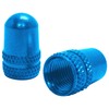 Ruler LY-NC-USBL Aluminum Valve Cap for American Valve Blue