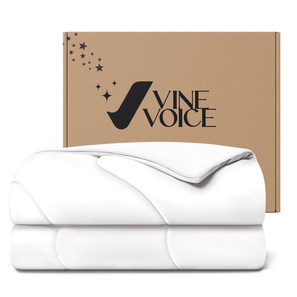 Vine Voice Cooling Blanket Comforter Hot Sleepers Full/Queen Soft Cooling