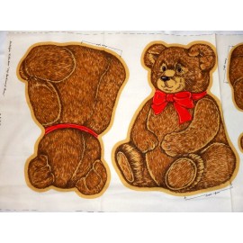 Cranston V.I.P. Nostalgia Collection OLD-FASHIONED BEARS Panel