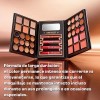 Paleta De Maquillaje De 40 Colores Brillo De Labios, Rubor