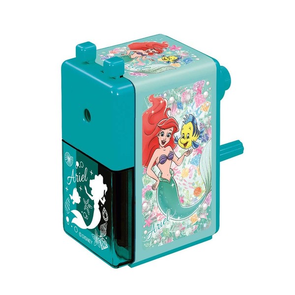 Showa Note The Little Mermaid Pencil Sharpener, Manual, Emerald Green