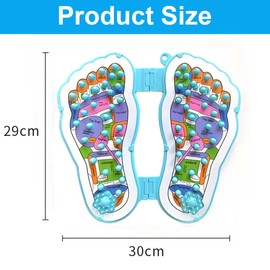 PRAOFRT 1 Item Foot Massager, Foot Massage Shoes Slippers to Relieve Blood Circulation