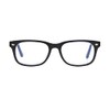 Foster Grant Billy Blue Light Glasses for Kids, Black/Blue