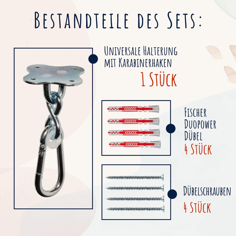 Create for you® - Ceiling swing bracket - Swing hook