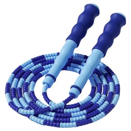 아벨로 줄꼬임 적은 소프트 구슬 줄넘기 Abello Low-Twist Soft Bead Jump Rope, 핑크 × FREE(줄 길이 2.8m) × 1개