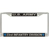MilitaryBest U.S. Army 23rd Infantry Division License Plate Frame
