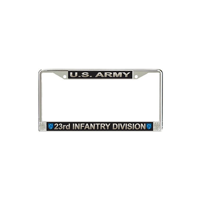 MilitaryBest U.S. Army 23rd Infantry Division License Plate Frame