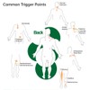 LOCKEROOM Pocket Physio Muscle Trigger Triangle, Pressure Point Release, Relieve