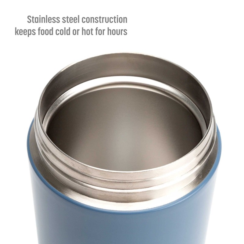 Goodful Stainless Steel Food Jar, Double Wall Vacuum Sealed Insulated