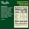 Pacific Foods Organic Lightly Salted Chicken and Wild Rice Soup,