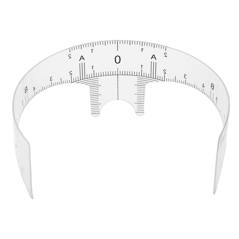 Eyebrow Ruler, Microblading Ruler Portable for Makeup (Nose Bridge Ruler