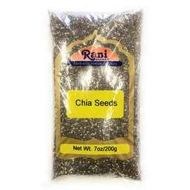 Rani Chia Seeds 7oz (200g) ~ All Natural | Vegan | Gluten Friendly | NON-GMO | Indian Origin