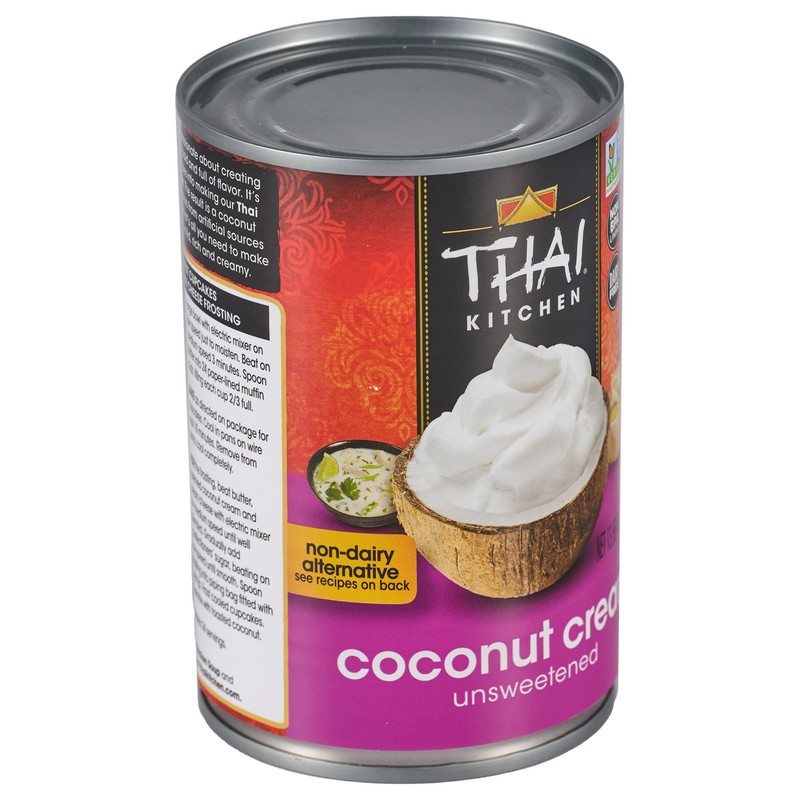 Thai Kitchen Unsweetened Coconut Cream, 13.66 fl oz (Pack of
