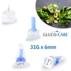 GLUCO-CARE Pen Tips 31G x 6mm (1/4’’) – Ultra-Thin Tip