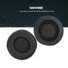 One Pair Replacement Ear Pads Universal Replacement Black Cotton Headphone