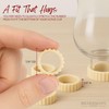 Biedermann & Sons Votive Rubber Gaskets for Peg Candle Holders