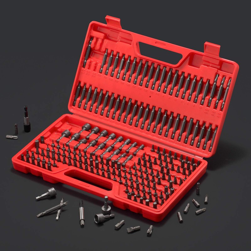ARUCMIN 214-Piece Screwdriver Bit Set S2 Steel Drill bit set