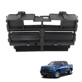 TJHSM Front Bumper Active Grille Shutter with Motor Replacement for 2015-2022 Colorado/Canyon