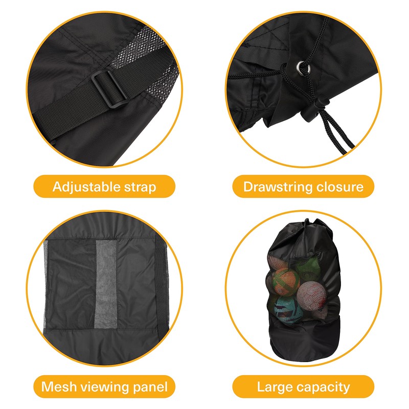 Bramble - Heavy Duty Extra Large Mesh Net Drawstring Ball