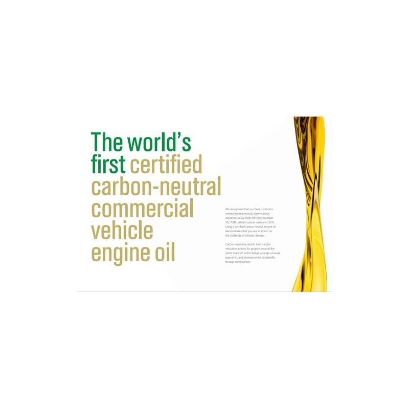 Castrol Vecton Long Drain 10W-30 CK-4 Part Synthetic Diesel Engine