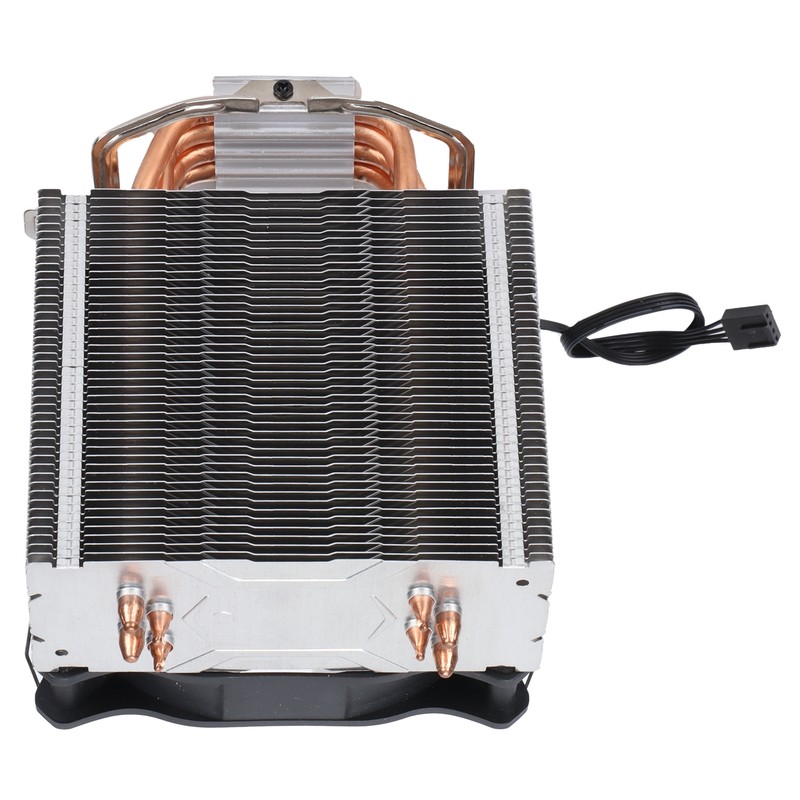 CPU Fan 4 Pure Copper Heat Pipes Mute Heatsink with